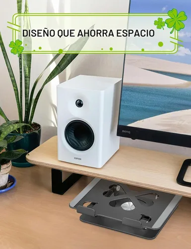 Vista 7 de Soporte para tablet para iPad, soporte de escritorio de aluminio giratorio de 360° – Soporte de escritorio ajustable y plegable compatible con iPad