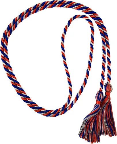 Vista 73 de Cordón de honor de graduación para graduaciones universitarias, escuela secundaria y más duradero y brillante (oro antiguo) - Paquete de 10