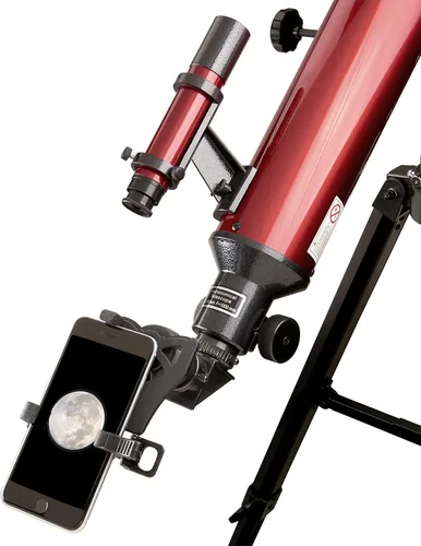 Vista 5 de Carson Telescopio refractor planeta rojo 50-3.937x3.543 in para astronomía (RP-400)