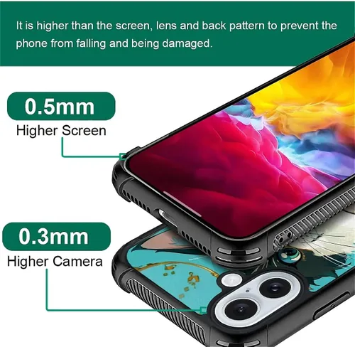 Vista 116 de Funda compatible con iPhone 15, diseño de elefantes africanos, diseño increíble a prueba de golpes, antiarañazos, carcasa trasera de policarbonato