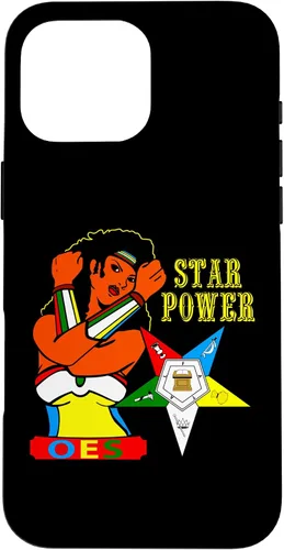 Vista 19 de OES Star Power Hero Sister of Eastern Star - Carcasa para iPhone 17