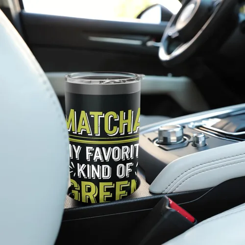Vista 6 de Matcha Green Tea Lover Japón Matcha Tea Drinker Vaso aislado de acero inoxidable