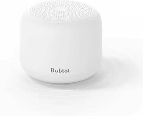 Vista 13 de Bobtot Altavoces Bluetooth portátiles con correa mini habla, negro