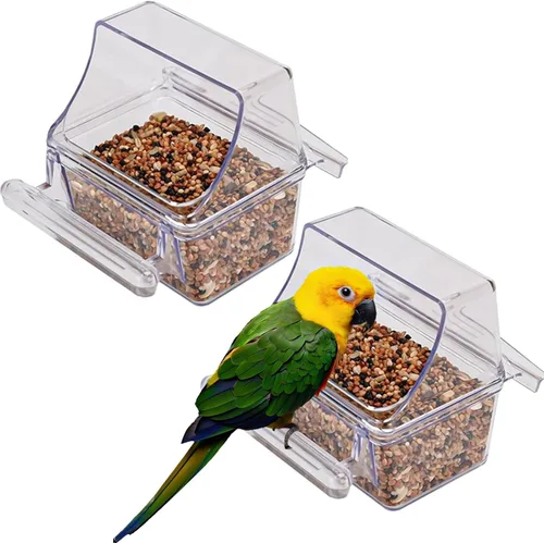 Vista 5 de Jaula de vuelo portátil grande de 36 pulgadas para periquito canario, cacatúa, agapornis, pinzón pequeño, periquitos de loro, jaula de viaje