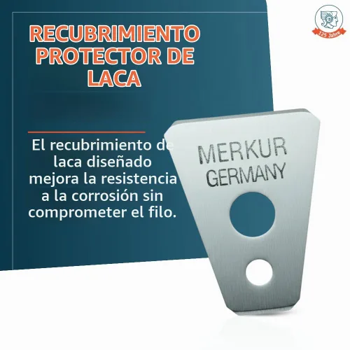 Vista 6 de Merkur Cuchillas de afeitar para detallar, MK-908A