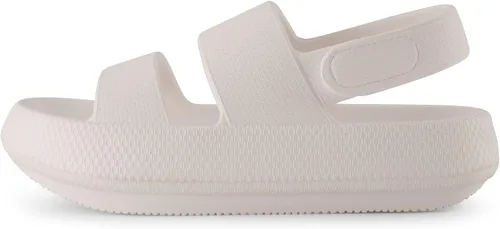 Vista 2 de CUSHIONAIRE Sandalia Fuji para mujer con correa ajustable y +Comfort