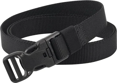 Vista 6 de OAZSE - Cinturones de nailon de 1 pulgada de ancho para hombres de liberación rápida con hebilla de plástico