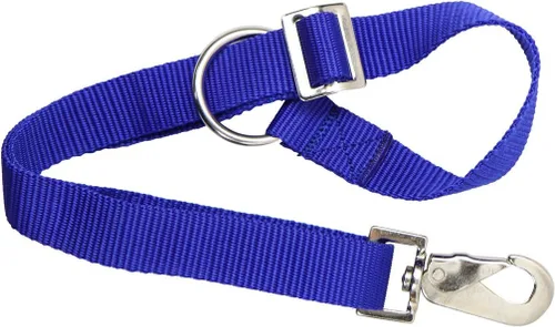 Vista 5 de Derby - Correas ajustables resistentes para cubo de agua de caballo (azul rey)