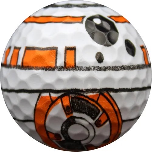 Vista 2 de Death Star R2-D2 BB8 BB9E - Pelotas de golf (12 unidades)