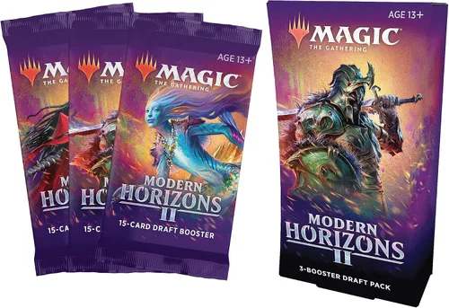 Vista 5 de Magic: The Gathering Horizontes modernos 2 (Modern Horizons 2) Paquete múltiple para juego 3 potenciadores de juego (Draft Boosters)