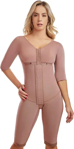 Vista 2 de Faja Mia 0710 Fajas Colombianas Reductoras y Moldeadoras Post Surgery Compression Garment Full Body Shaper