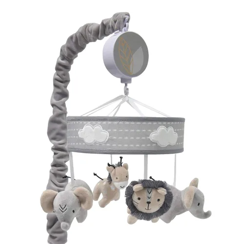 Vista 19 de Lambs & Ivy Baby Blooms Pink Butterfly Musical Baby Cuna Móvil Chupete Juguete