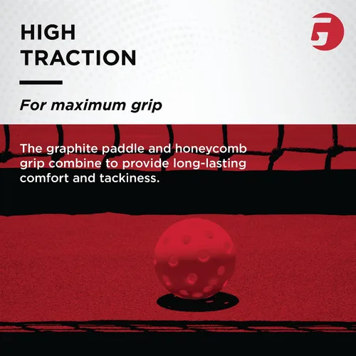 Vista 5 de Gamma Made in The USA Pickleball Paddles, NeuCore & Sensa Polycore Technology, Textured Graphite, Honeycomb Grip, USAPA Approved, Additional Power &