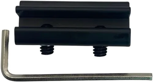 Vista 3 de NU-SET Cerradura de ventana deslizante vertical resistente a manipulaciones, tornillo hexagonal doble, negro (paquete de 6)