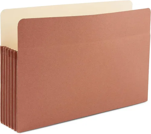 Vista 7 de Staples Bolsillos reforzados para archivos, tamaño legal, expansión de 5.25