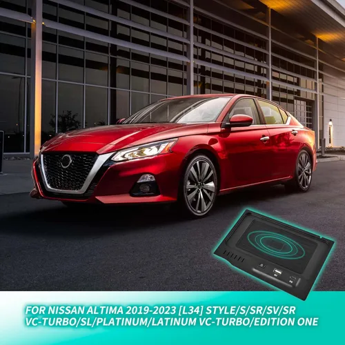 Vista 2 de Cargador inalámbrico para accesorios estilo Nissan Altima L34 2019-2024