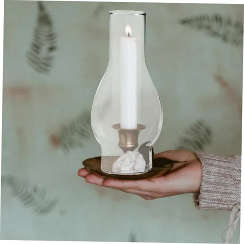 Vista 5 de DOITOOL Lámpara de queroseno Pantalla de vidrio Cubierta de luz colgante de vidrio Lámpara de chimenea de vidrio Lámpara de aceite Chimenea