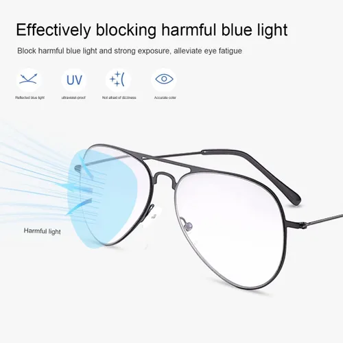 Vista 6 de YIMI Gafas de lectura fotocromáticas progresivas multifoco UV400 Gafas de sol con bloqueo de luz azul Aviador Transición Presbíope