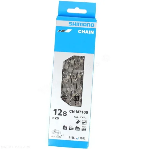Vista 4 de Shimano SLX CN-M7100 - Cadena unisex para adulto, 12 V, 138 L