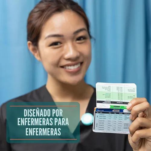 Vista 2 de BadgeGuru Set por Tribe RN - 26 tarjetas de referencia de insignia de enfermería, Invertido. Estándar