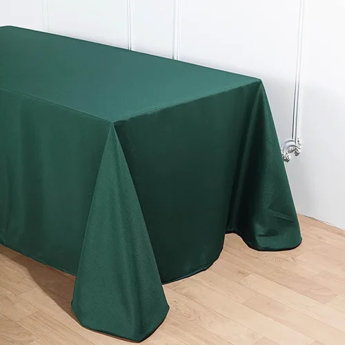Vista 80 de Efavormart - Mantel redondo de poliéster de 108 pulgadas, 108 pulgadas, para bodas, fiestas, banquetes, restaurantes, color verde manzana