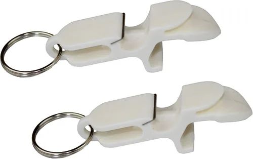Vista 11 de Llavero abridor de botellas de cerveza con escopeta de cerveza, paquete de 2, color negro, herramienta de disparo de cerveza, ideal para fiestas