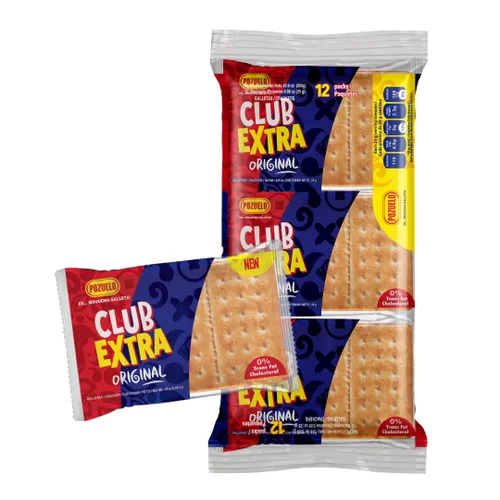 Vista 7 de Club Extra Pozuelo Salty & Savory Crackers, 10.5 oz (paquete de 3) Paquetes de aperitivos individuales