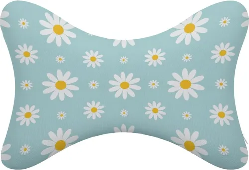 Vista 22 de Almohada de coche para aliviar el dolor de cuello, compatible con linda rana de espuma viscoelástica para el cuello del auto con correa ajustable, 2