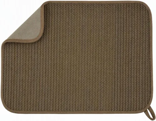 Vista 20 de GeeRic Tapete de microfibra para secar platos, almohadilla de secado de platos de cocina súper absorbente, alfombrillas de regalo reversibles