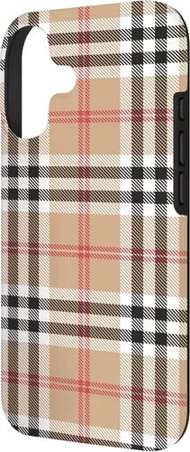 Vista 2 de Funda de franela a cuadros para iPhone 17