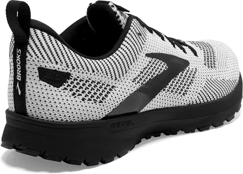 Vista 4 de Brooks Tenis de correr Revel 5 para hombre negro ébano BlackEbonyBlack
