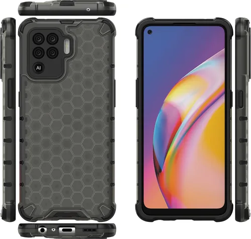 Vista 73 de Funda para Oppo Reno3 Pro 4G, funda para Oppo Reno3 Pro 4G, color negro