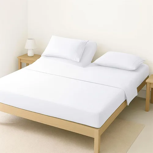 Vista 20 de ARlinen Juego de sábanas divididas tamaño Queen, 5 piezas, 100% algodón egipcio, bolsillo profundo de 16 pulgadas, ropa de cama suave de lujo