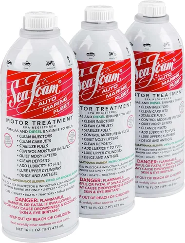 Vista 11 de Sea Foam Aditivo de combustible y aceite para tratamiento de motores, SF16, 16 onzas, paquete de 4 Pack de 4