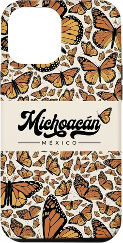 Vista 10 de Funda para iPhone 12 mini Michoacan México Mariposas Monarca