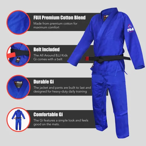 Vista 3 de FUJI All-Around Brazilian Style Jiu Jitsu Uniform