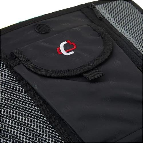 Vista 6 de Case-it organizador de 5 pestañas para casillero, ACC-21-GRE, Negro
