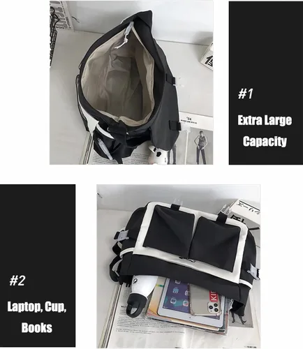 Vista 3 de Genshin Impact Crossbody Bag Xiao Single Shoulder Bag Handbag Adult Single Shoulder Backpack Bag