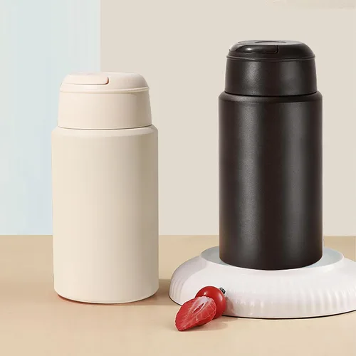 Vista 6 de Termo para alimentos fríos y calientes, tarro de alimentos aislado de 18 onzas con cuchara de asa, contenedor térmico para almuerzo, lonchera