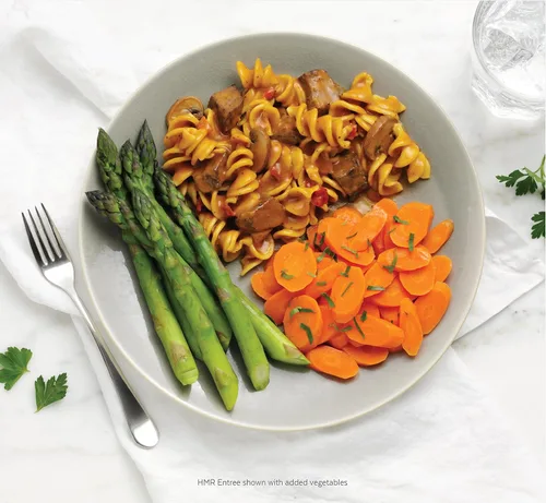 Vista 4 de HMR Colossal Savory Bundle I Almuerzo o cena preenvasado para apoyar la pérdida de peso, listo para comer, 0.35-0.71 oz de proteína I Alimentos