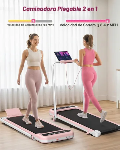 Vista 3 de Cardirun Almohadilla rosa con inclinación del 10% y barra de mango, cinta
