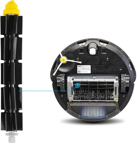 Vista 4 de Energup Accesorio para aspiradora Irobot Roomba serie 500 600 610 620 650, el paquete incluye 3 filtros, 3 cepillos laterales, 1 paquete de cerdas