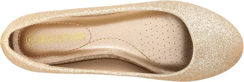 Vista 4 de DREAM PAIRS - Zapatos planos de suela simple de ancho amplio para mujer, estilo bailarina, cómodos para caminar