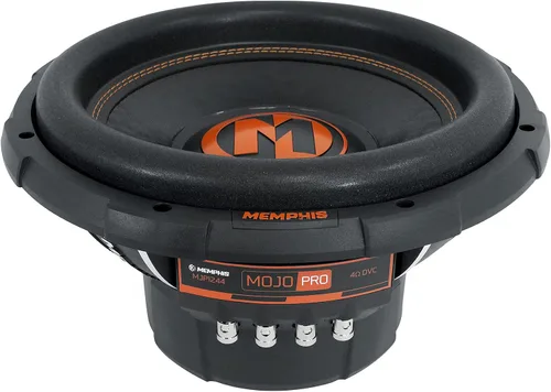 Vista 3 de Memphis (2) Audio MJP1244 12 "1500w MOJO Pro Subwoofers de audio para coche DVC 4 ohmios subwoofers