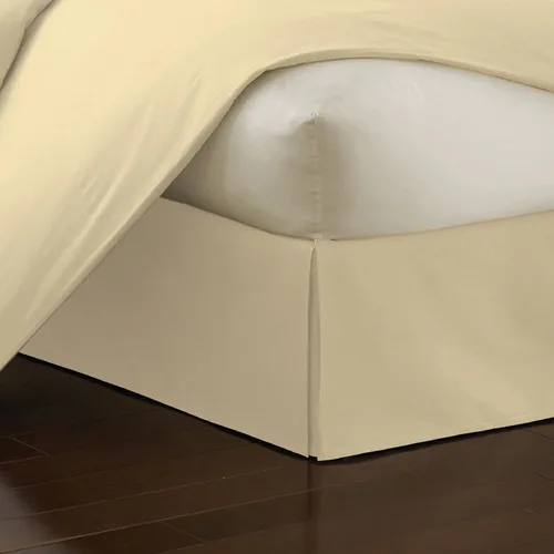 Vista 14 de Rodapié de popelina a medida para cama de Fresh Ideas, 14 pulgadas Azul marino