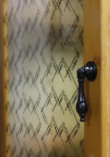 Vista 6 de Paquete de 5 pomos negros antiguos de lágrima vintage para armario de cajones de armario