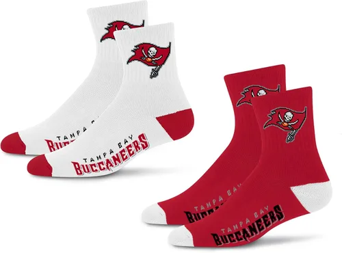 Vista 27 de For Bare Feet Calcetines quarter NFL unisex para adultos