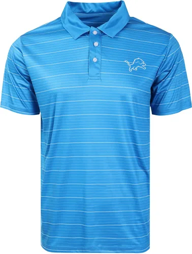 Vista 16 de FOCO Mens NFL Team Logo Striped Polyester Polo Short Sleeve Shirt