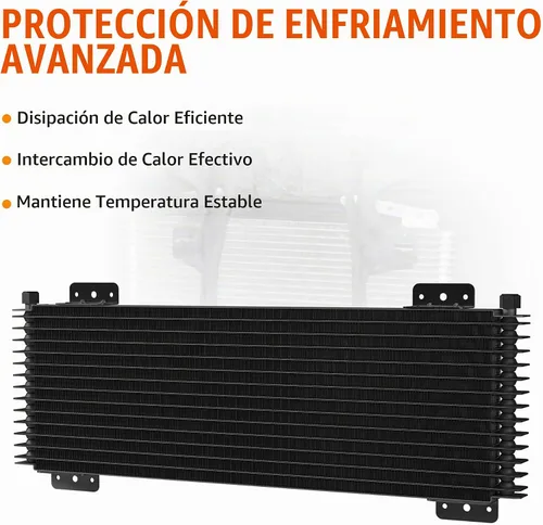 Vista 2 de LPD47391 Enfriador de aceite de transmisión de baja presión de 40k compatible con Tru Cool Heavy Duty 40,000 GVW Max Trans Cooler con hardware