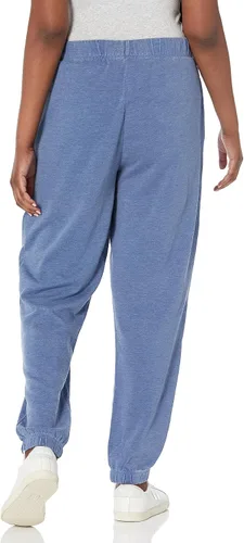 Vista 2 de Tommy Hilfiger Pantalones deportivos de forro polar suave para mujer